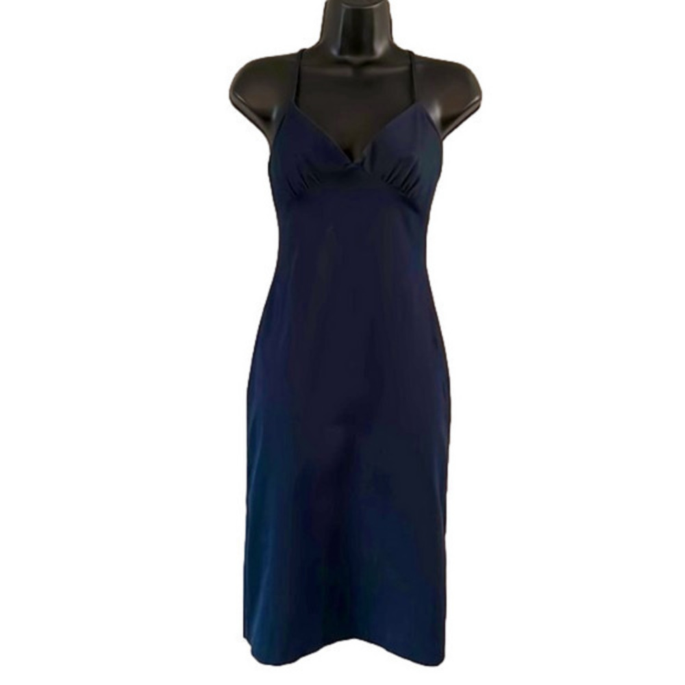 Susana Monaco Charcoal Midi Dress Size S
